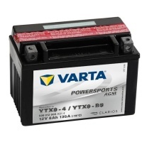 Аккумулятор мотоцикл varta ytx9 - bs ytx9 - 4 12v 8ah 135a agm модель