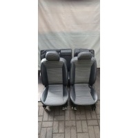 Мерседес w169 a - klasa сиденья кресла кожа kanpa кресло черные обивка