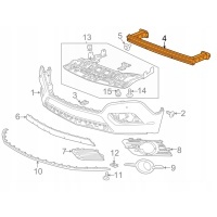 Усиление бампера opel мокко x / buick encore , 16 - 19 95128518