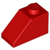 LEGO 3040 Czerwony skos 45 2x1 4211614 2szt