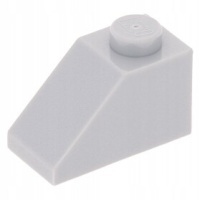 Lego 3040 4211614 skos 2x1 j.szary LBG 1szt P46a