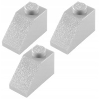 16585 LEGO 3040 4211614 skos 2x1 j.szary LBG 3szt