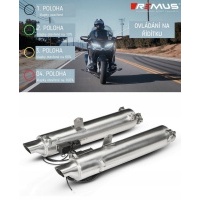 Системы выхлопной remus с регулировкой звука - honda gl 1800 goldwing