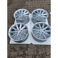 4× колесо алюминиевая skoda oe 3t0601025r 7.0 