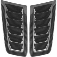 Воздухозаборники воздушный на маску чёрный для форд focus rs mk2 - 78
