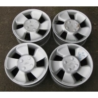 4× колесо алюминиевая форд пума колёсные диски алюминиевые 6j x15 4x108 et34 6.0 