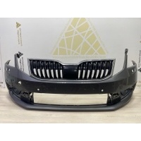 Бампер Skoda Octavia A7 5E3 Рестайлинг 2017-2020 5EU807221F