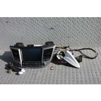 RADIO NAWIGACJA GPS ANTENA KARTA HYUNDAI TUCSON II III 15 - 18