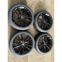 Колёса alu volkswagen гольф r - line зима новые 225 / 40 / 18 goodyear 2023r gti śliczne