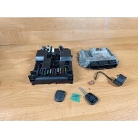 Блок управления комплект стартовый peugeot 307 1 , 6 hdi 0281011234 9655698280 bsi j04