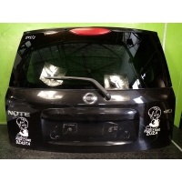 Крышка багажника задняя с стеклом nissan note i z11 2006 год
