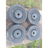 Колёса зимние колёсные диски шины 5x114,3 et40 renault 6,5jx16 215 / 65r16 kadjar captu