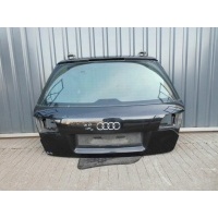 Крышка багажника задняя с стеклом audi a4 b7 универсал 2005 - 2008r . чёрный lz9y оригинал