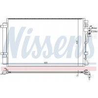 Nissens 940595 Skraplacz , klimatyzacja