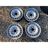 4× колесо штампованное mercedes - benz oe мерседес спринтер 906 , vw crafter 6.5 