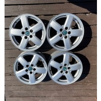 4× колесо алюминиевая skoda oe 1u0601025h 6.0 