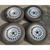 4× колесо штампованное volkswagen oe 6.5 
