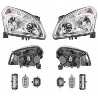 Фара nissan qashqai j10 07 - 10 ксенон л п