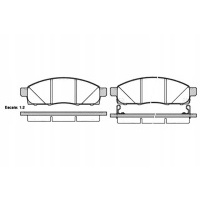 REMSA KLOCKI HAMULCOWE D1060JX50B 6135029 141966 M