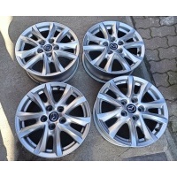 4× колесо алюминиевая mazda oe 6.5 
