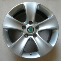 Колесо алюминиевая skoda oe 5l0601025b 7.0 