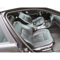 Кресла кожаные bmw 5 e39 touring кожа чёрный