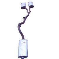 Глушитель выхлоп форд гранада mk2 а 1978r , 2.8i