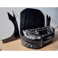 Капот бампер полоса лампы fullled крылья в сборе передняя audi a6 c7 4g lz9y