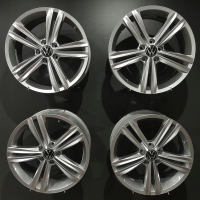 4× колесо алюминиевая volkswagen oe tiguan r - line 7.0 