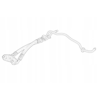Opel oe 39066190 провода радиатора масляный