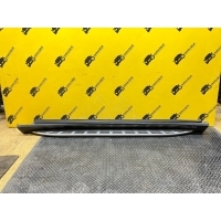 накладка порога Mercedes Benz GLE V167 W167 2020 A1676981501, А1676981501, 1676981501, A 167 698 15 01, комната два угол