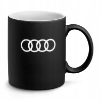 KUBEK AUDI SPORT CZARNY KOLEKCJA 2020 PORCELANA