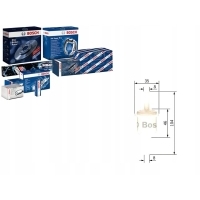 BOSCH FILTR PALIWA 2914800200 29148002 2084528