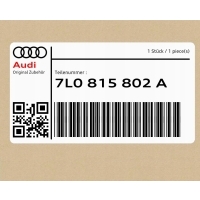 Rura wodna Audi Q7