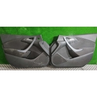 Обшивка дверей (комплект) Opel Astra J 2012 13258680, 13258679, 13378967, 13378968