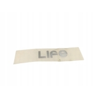 Naklejka, napis LIFE jasny lewy Daewoo Matiz 1998- 96324279