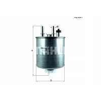 FILTR PALIWA KNECHT 164001137R 8200911875 16400503
