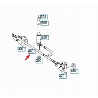 MERCEDES - BENZ M - CLASS W164 Washer Nozzle Hose A1648600092