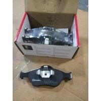 колодки тормозные fusion пума turneo фиеста brembo