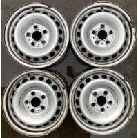 3× колесо штампованное alcar stahlrad 6.5