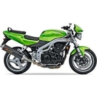 Naklejki fooqs motocykl triumph speed triple 955i 2000 зеленый