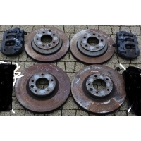 Клеммы суппорт brembo тормозные диски volkswagen touareg 4 , 2 tdi