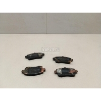 Колодки тормозные задние дисковые к-кт Chery 580 2017 T1C3502080