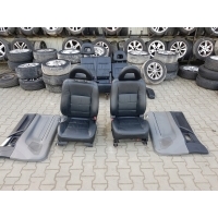 Mitsubishi pajero 3 iii рестайлинг 03 - 06r кресла кожаные диван 3d