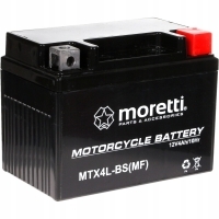 Аккумулятор moretti mtx4l - bs