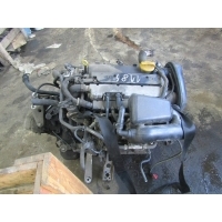 Opel astra г двигатель бензиновый в сборе 1 , 4 66kw z14xep