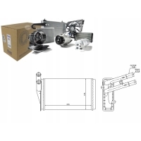 NISSENS NAGRZEWNICA 893819031C 8D1819030B 8D181903