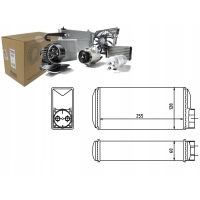 NAGRZEWNICA NISSENS 115972071 6U0819030A