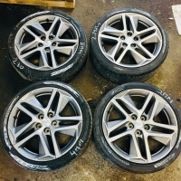 4× колесо алюминиевая peugeot oe 308 ii t9 gt 8.0 