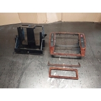 Рамка консоль панели радио 2din деревянная volkswagen passat b5 3b0858757